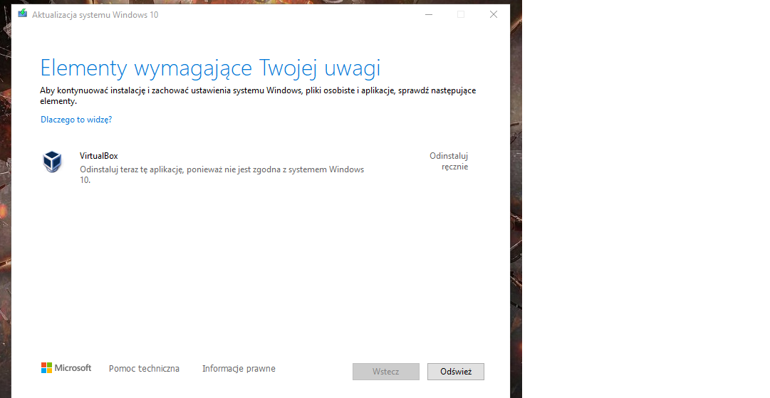 aktualizacja na win 10 20H2 odinstalowalem przez IObit Uinstaller i nadal mi do samo... 9dd0bd35-1539-472b-8883-54ddc0997585?upload=true.png