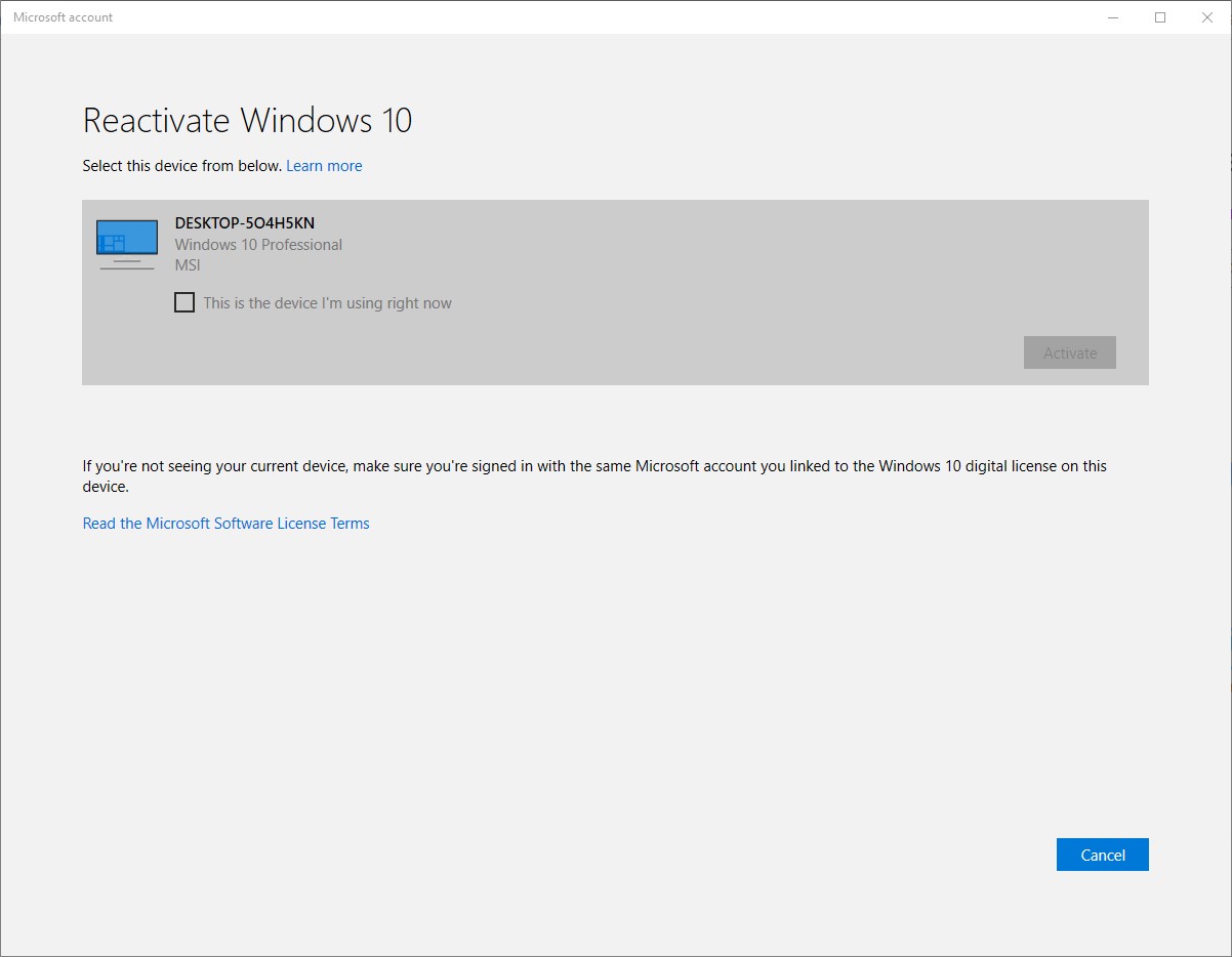I can't reactivate after a BIOS change please help me 9ddeac3d-547d-450e-b455-c43fb237c2ec?upload=true.jpg