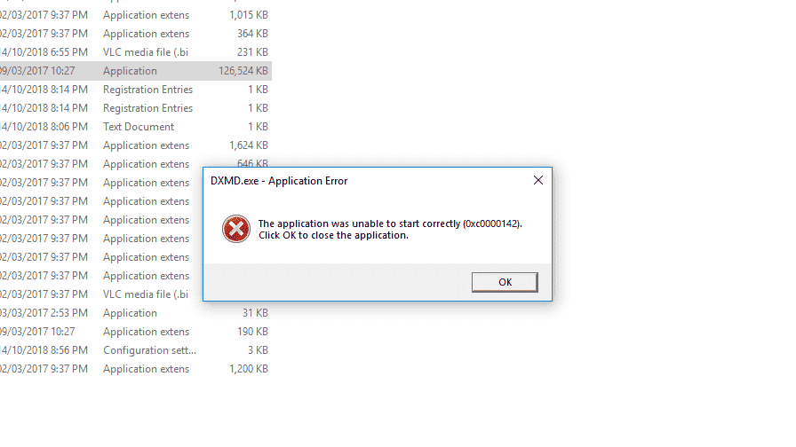 DXMD.exe Applicaiton Error. The application was unable to start correctly (0xc0000142).... 9e2c7a10-57d9-45e7-80b0-72d7edc3c7f4?upload=true.png
