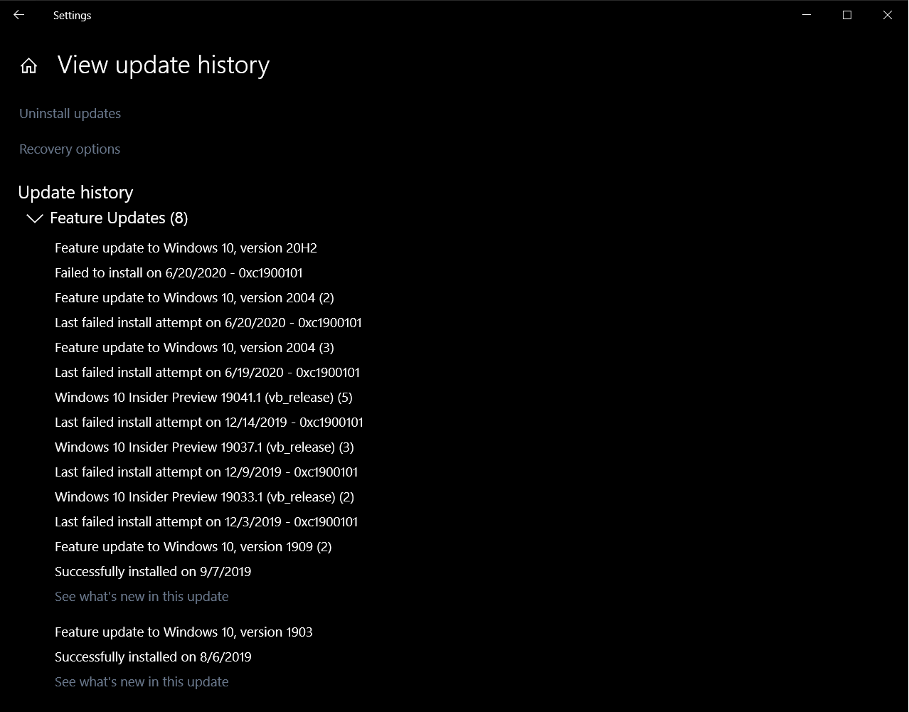 Cannot update laptop since last year - error 0cx1900101 9e4bd003-00d7-4127-bb18-68bf74cbea6d?upload=true.png