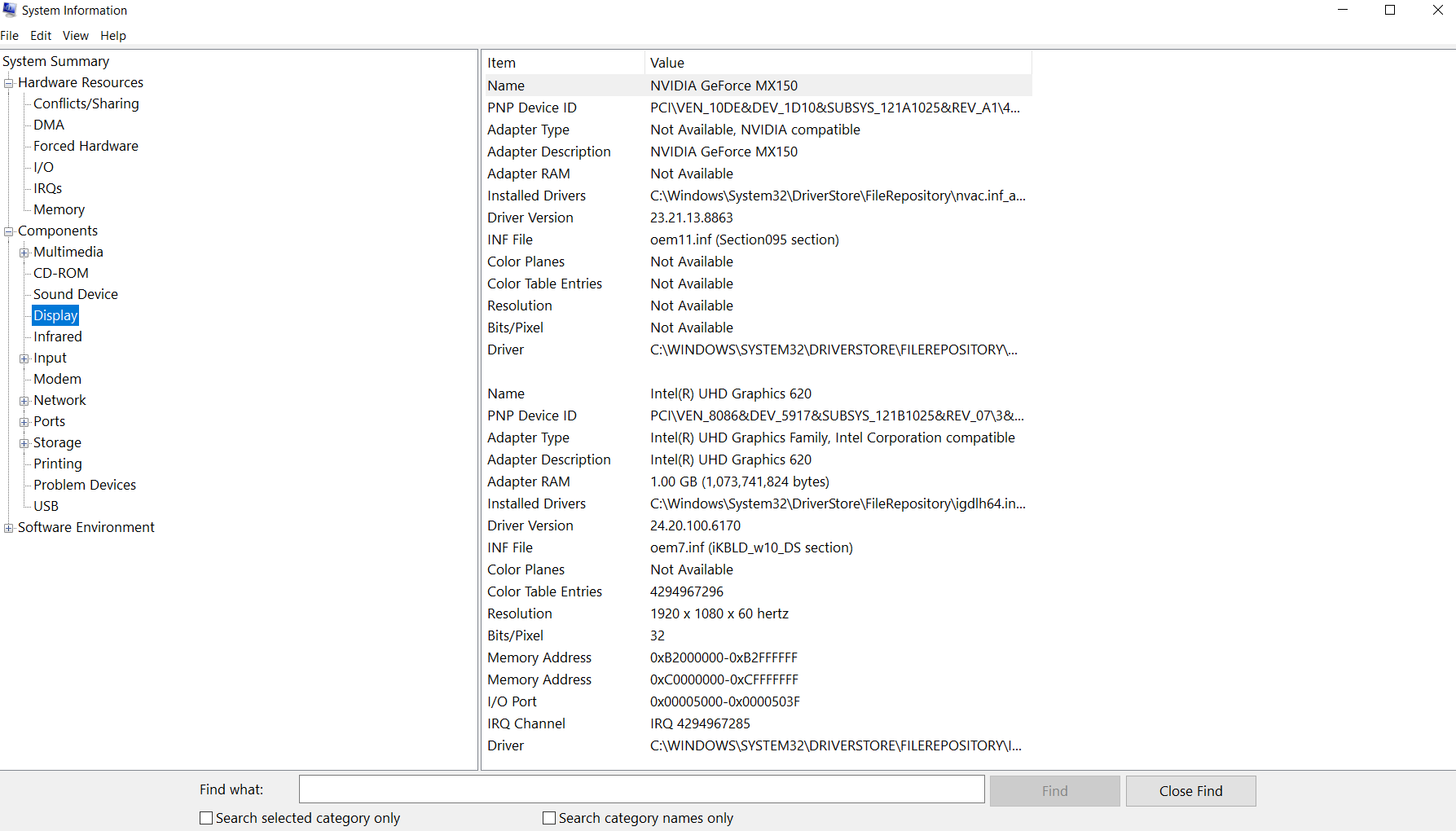 Nvidia MX150 Driver Update Fail / Crashed Windows 10 / Error Code 43 9e9606f1-a43b-488d-ab27-526747c99351?upload=true.png