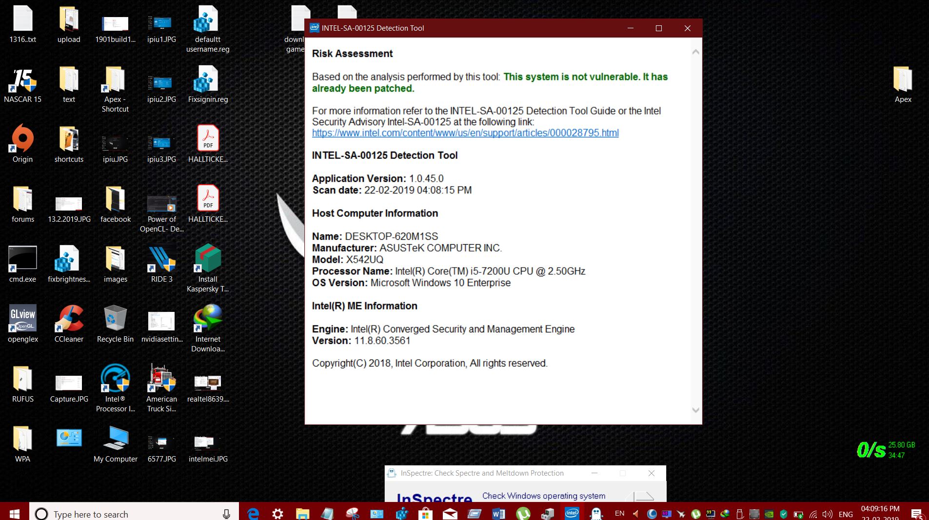 Updated Intel MSALM  Software Component WHQL Driver v 2019.14.0.1587 WHQL DATED 04-05-2020... 9ea135fa-5f21-4954-bd5b-141dd25ca598?upload=true.jpg