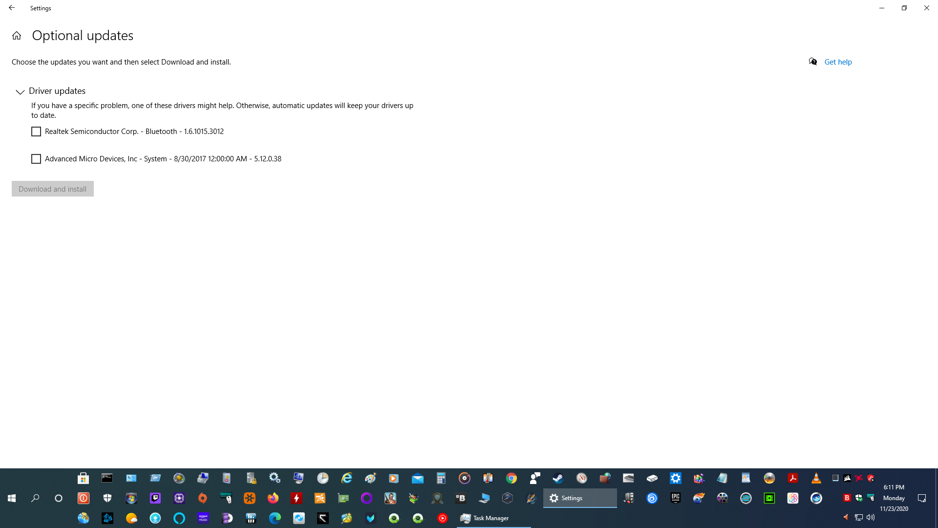 Optional updates, AMD and realtek Bluetooth 9eb96efc-da26-4365-8aa2-71aaea453e47?upload=true.png