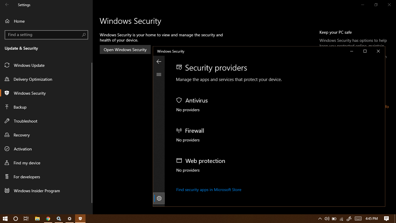 Can't open windows defender's settings 9ecdf399-00f2-4e81-a33d-1e245a16ed70?upload=true.png