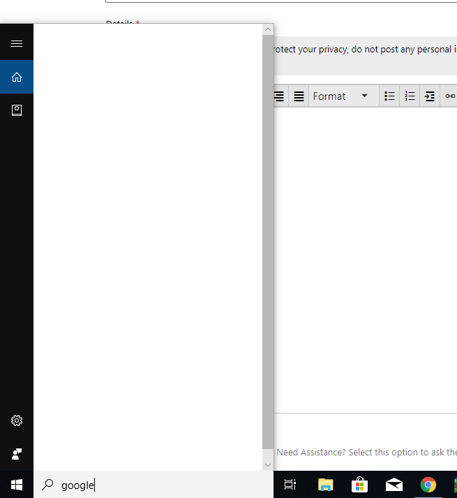 Windows 10 search in task bar not showing results 9f0bd3dc-638f-4bd2-9862-c1b139e9388e?upload=true.png