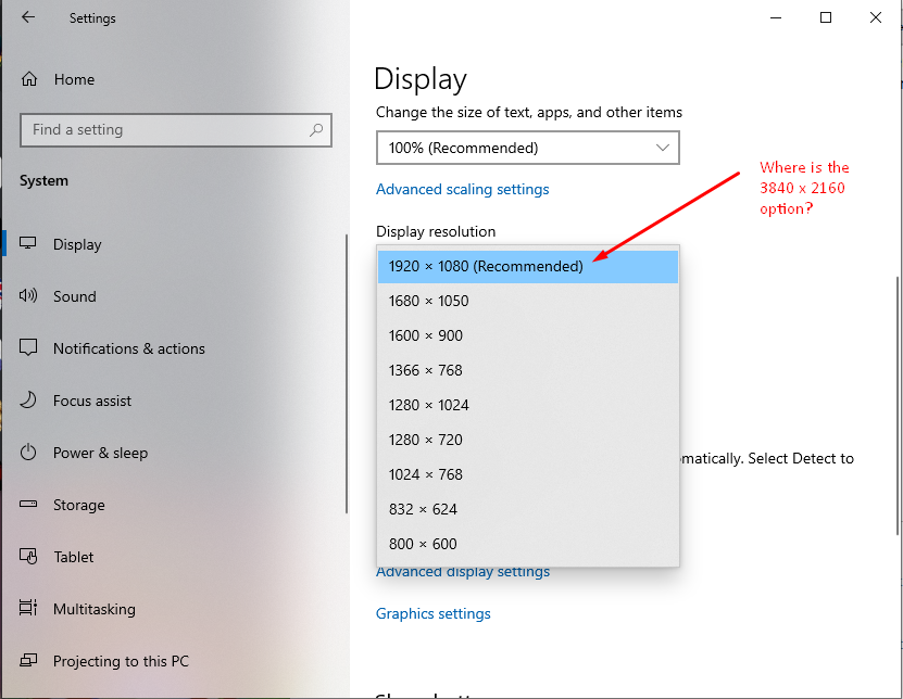 3840 x 2160 monitor no longer available after recent Windows 10 update 9f246621-a6c3-41fb-8edc-c5c0ca5ed1cd?upload=true.png