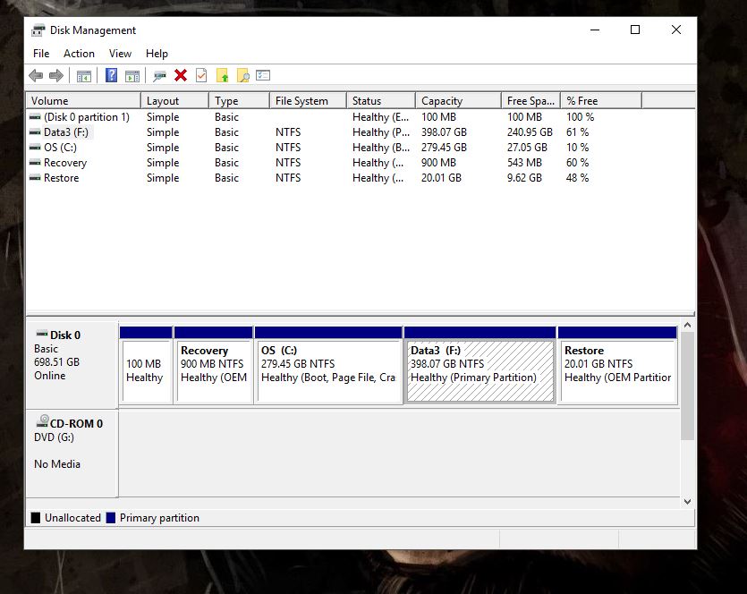 My partitions E and D disappeared! 9f3bb700-4ba5-4647-a506-beadafee102f?upload=true.jpg