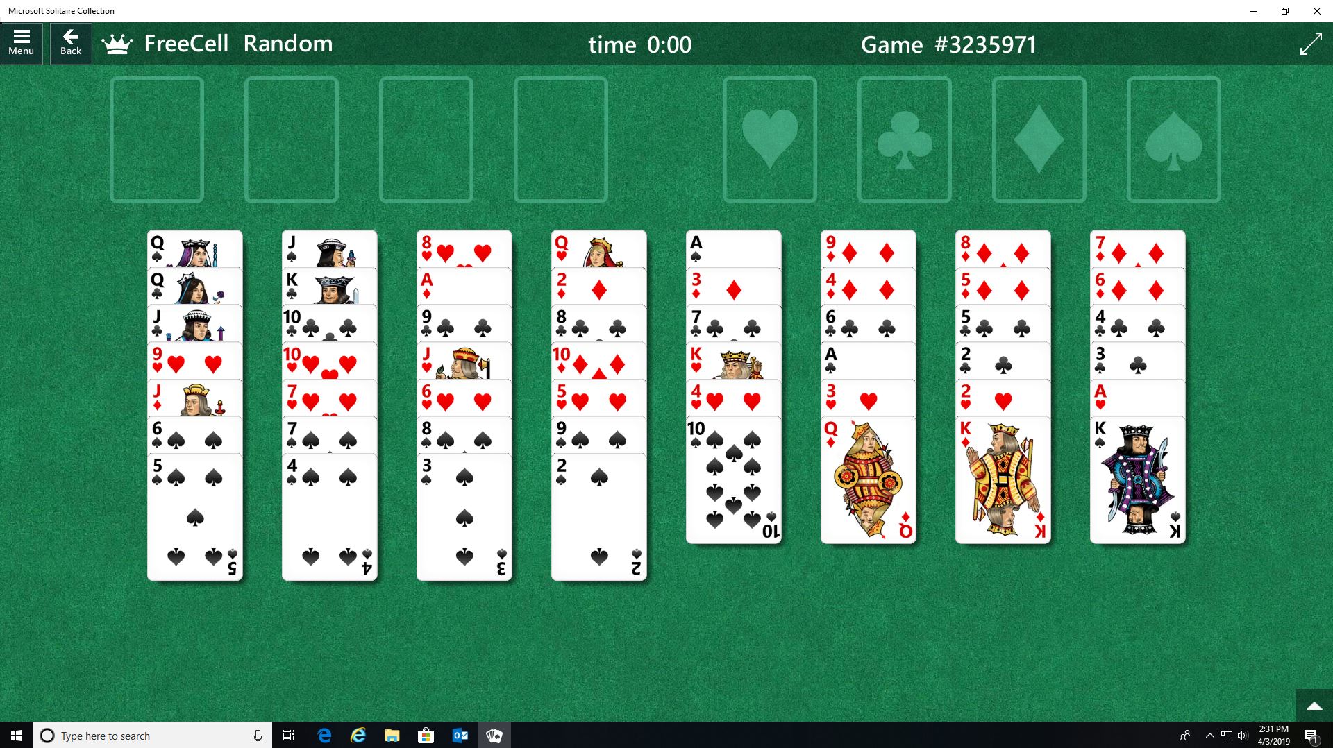 Spades continually on bottom row in Freecell 9f4cc8de-e6d9-4698-9d8b-0ba7540c519e?upload=true.jpg