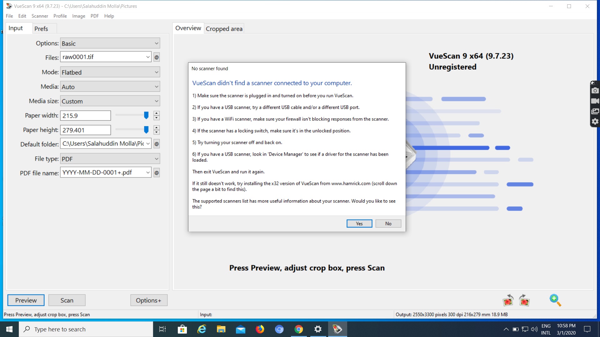 Benq Scanner 5000 is not working in Windows 10 9f5816e9-6468-4bf3-b107-cb4de44be5a0?upload=true.jpg