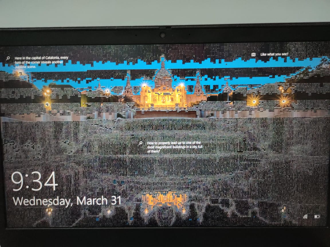 lenovo l340 I7 ideapad display distorted over no screen operation 9f64a424-8431-453a-a421-de9dd3cb7692?upload=true.jpg