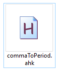 My period/del key on my numeric keypad is showing a comma instead of a dot. How do I change... 9nbl9.png