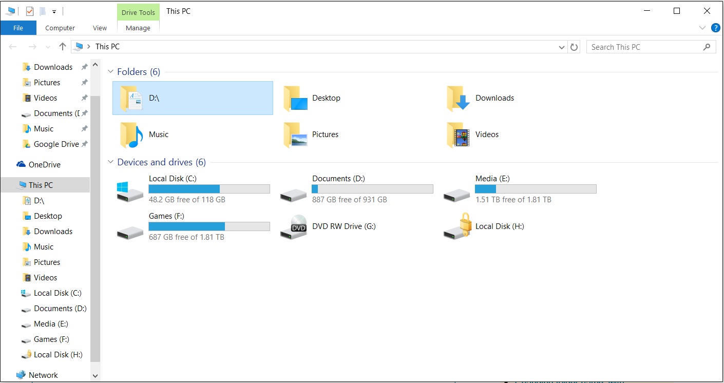 OK I accidentaly moved my documents folder into my D:/ driver and I stuck like this; cannot... 9w9wS.jpg