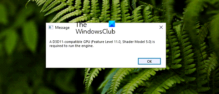 A D3D11 compatible GPU is required to run the engine A-D3D11-compatible-GPU-is-required-to-run-the-engine.png