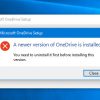 A newer version of OneDrive is installed on Windows 10 A-newer-version-of-OneDrive-is-installed-100x100.jpg