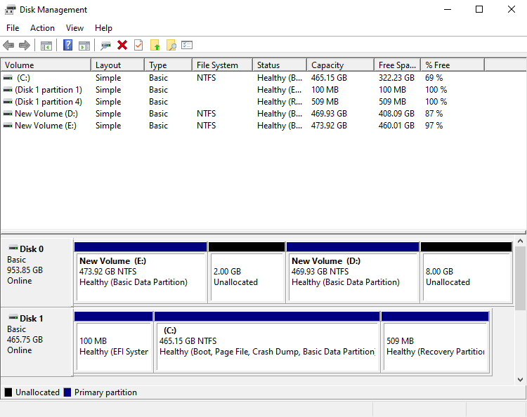 why does my new simple volume disappear after restarting the laptop and how can i fix this... a02dae1b-404e-46ef-8dc6-6534a9a2f93f?upload=true.png