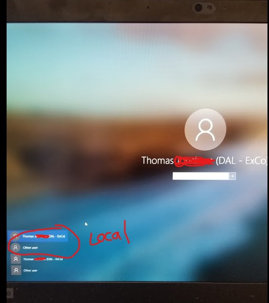 Local login visible on domain PC Windows 1903 a04c9ed5-4b16-44ca-a0c0-f7318b7decc7?upload=true.jpg