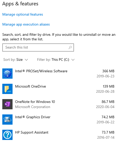 Insufficient space to update to Windows 10, version 1909 a054282d-e5b9-4205-baff-defdb39e1cb0?upload=true.png