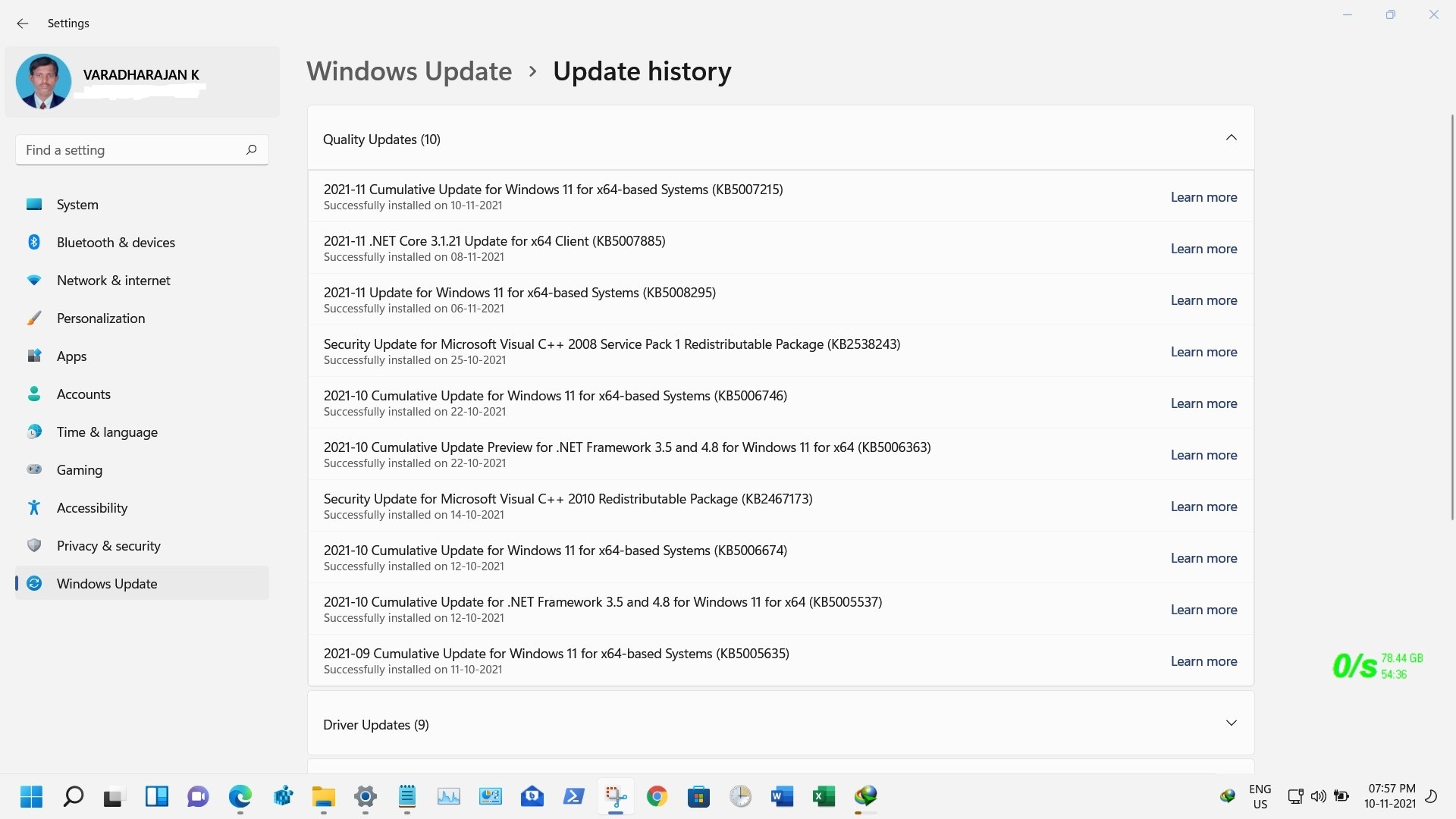 2021-11 Cumulative Update for Windows 11 for x64-based Systems KB5007215 stuck on pending... a065a2c3-cf40-4d98-ab8f-98aafc0542bc?upload=true.jpg