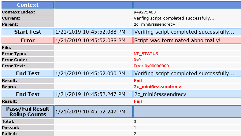 HLK1607 Mini6RssSendRecv failed with error "Script was completed abnormally" a06fd33b-b7b5-48de-8715-85e2212ce1dd?upload=true.png