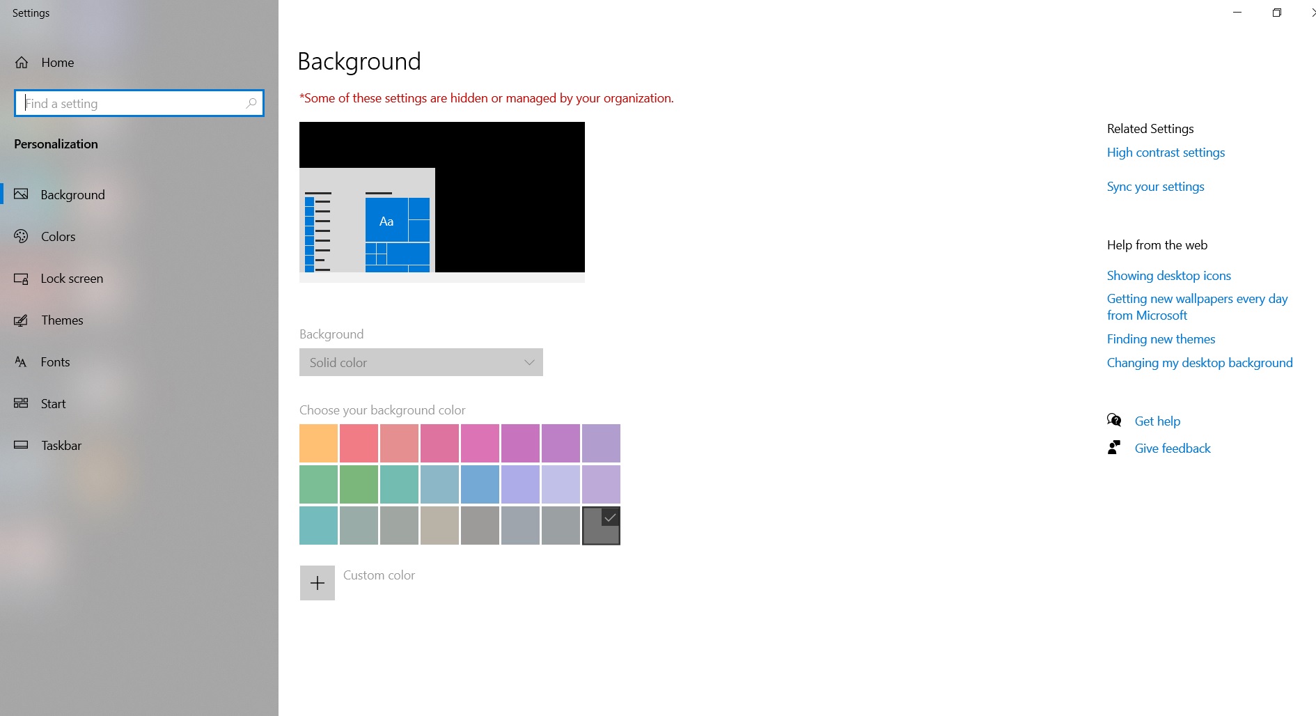 "Some of these settings are hidden or managed by your organization" unable to change background a07f5a41-1e32-41dc-a6c7-bfceadfdafc2?upload=true.jpg