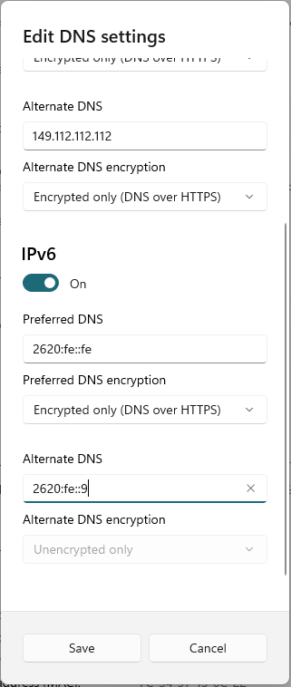 Cannot change DNS for IPV6 in windows 10 22h2. a0941893-2eda-46d9-bcfd-7411a0795f9b?upload=true.png