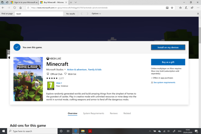Microsoft Store can't find applicable devices a1384e79-4ca2-43d7-9fc5-a5063293fad2?upload=true.png