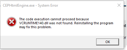 VCRUNTIME140 missing a238ac76-318a-43ad-ae1b-1af0cad0804a?upload=true.png