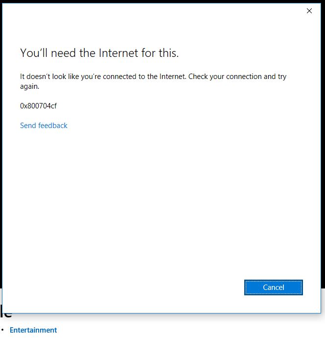 Cannot login to Microsoft Store - You'll need the Internet for this 0x800704cf a24e8a81-ca90-4701-a706-1d39cebd9253?upload=true.jpg