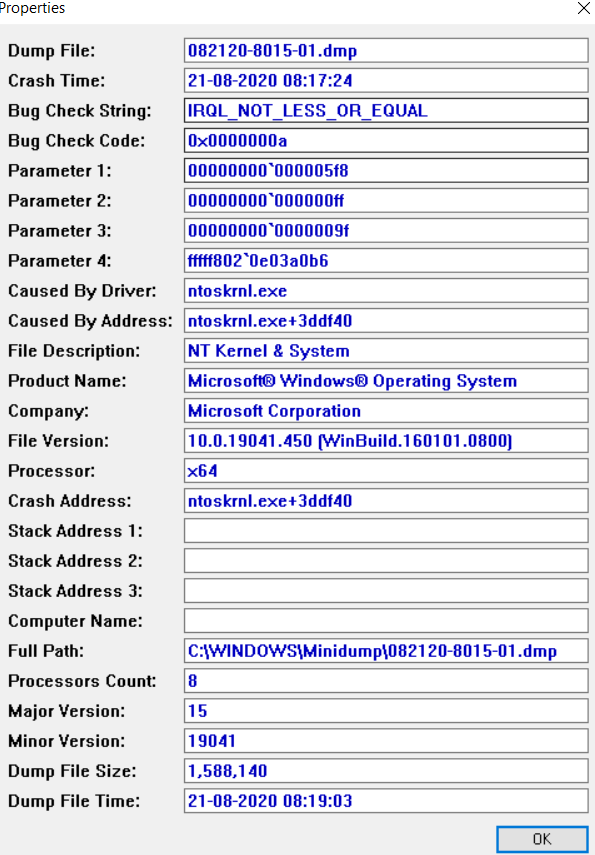 BSOD when running Malwarebytes scan or playing games a257cebf-5a29-4303-baaa-6856d88557f1?upload=true.png