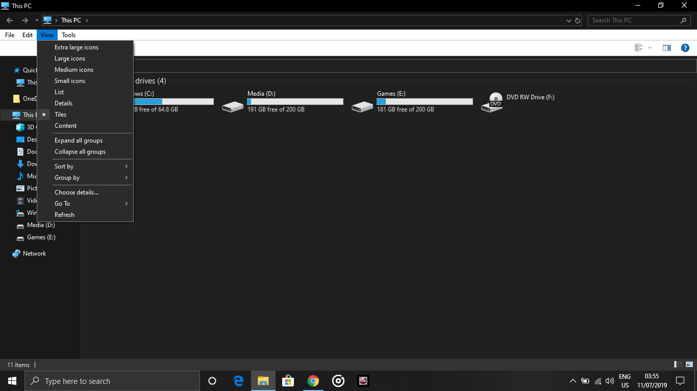 Windows 10 1903 File Explorer Dark Theme Partially Working a2996844-12aa-43ab-bb1b-adb5603e8662?upload=true.png