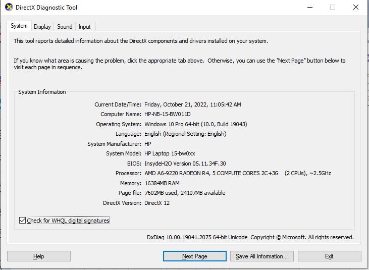 My INSYDE H2O-5/17/2018-version-05.11.34F.30 BIOS System Incident Log Files are NOT... a2e0285c-507c-4384-939b-7c59a4758003?upload=true.jpg