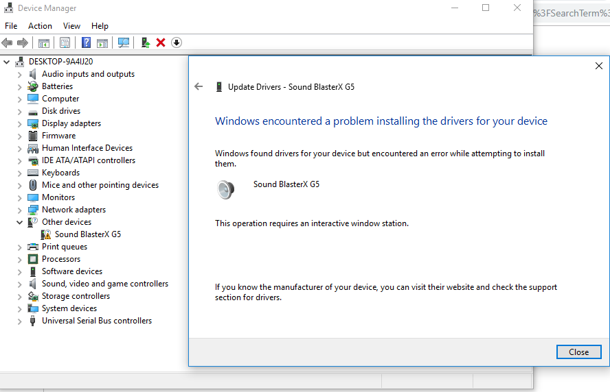 Windows encountered a problem installing the driver software for your device (Sound... a2f3760c-ea2e-4ea5-a117-2f76e618e63f?upload=true.png
