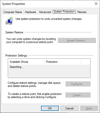 System restore does not work Windows 10 1809 17763.253 a2f41eb9-f914-4bbe-a90f-c59d624c12ad?upload=true.jpg