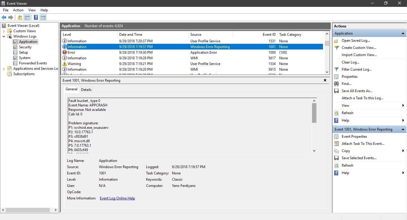 Appeared a lot of bugs in the Build 17763 Insider Fast dan Slow Ring a33712ea-16cb-464c-a8a3-ba24b741f9c5?upload=true.jpg