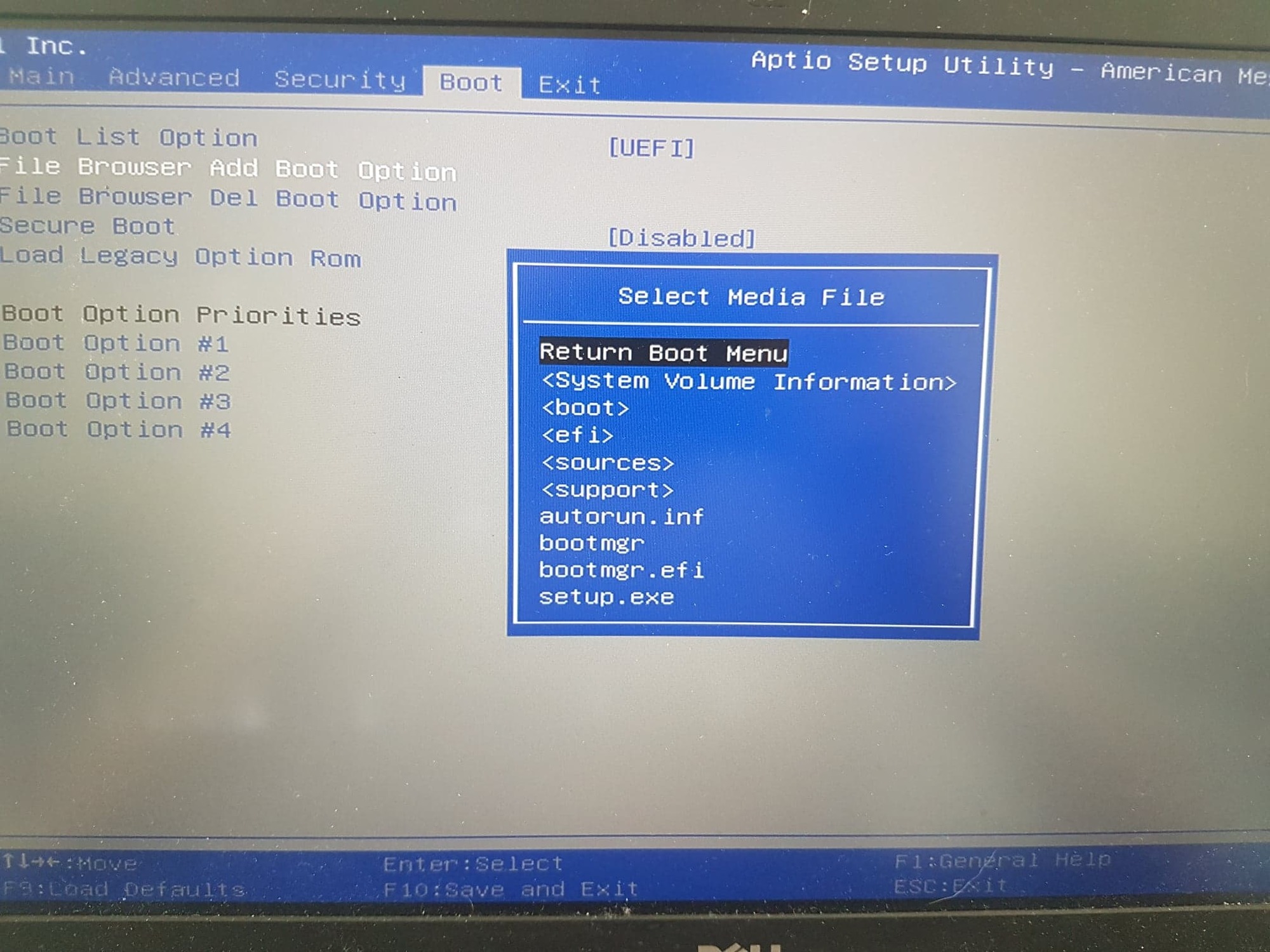 USB Boot installation media - can't select USB in BIOS Select media files a33a88ec-b3fc-4ac4-91c4-51400fe48484?upload=true.jpg
