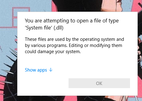 Each time I turn on my computer I get a "System fille .dll" error a38bd691-70a9-43e0-bafc-1a64b72c72a1?upload=true.png