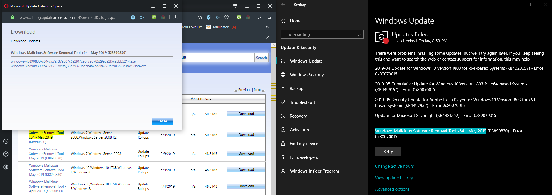 How do I use a cabinet standalone update? Which standalone updates do I use from multiple... a39e0a8f-a871-4849-b579-f96222a42b5f?upload=true.png