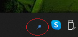 Windows 10, version 1909 - new speech bubble icon appearing in taskbar - what is it? a3f8aa42-6f90-4751-887a-a8bee9614cc4?upload=true.png