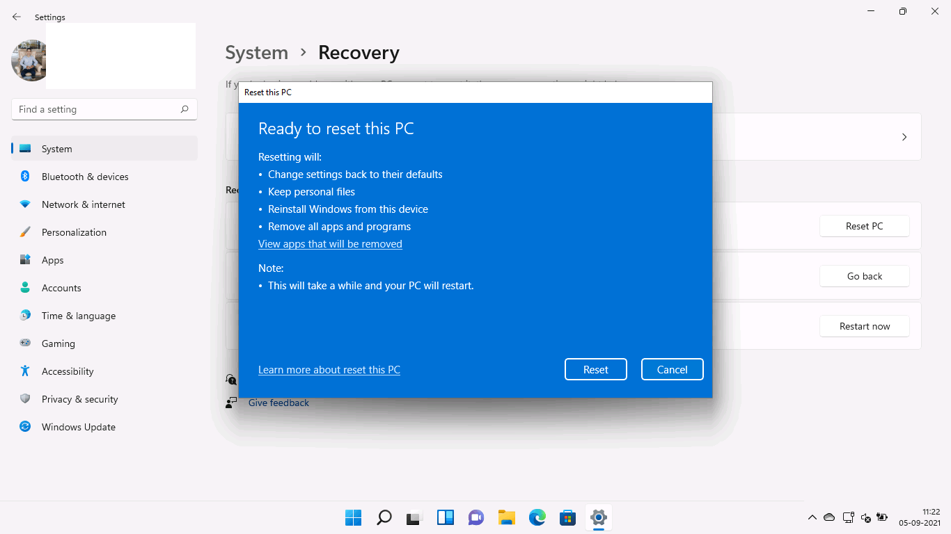 Can I get back my window 11 if I reset my PC a427daeb-97b8-4fd6-b1e4-ac4ee1274801?upload=true.png