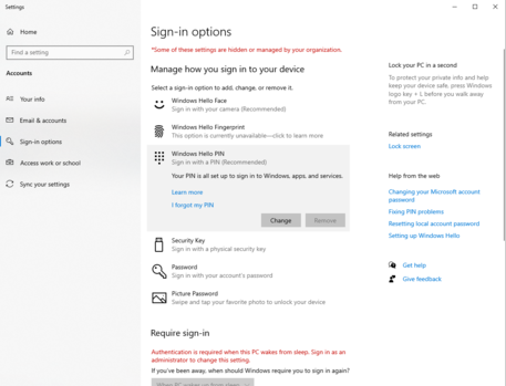 Windows Hello PIN - I forgot my PIN: Just keeps looping doesn't let me change. a46615fd-91bf-481c-b17e-1a41f599bb0f?upload=true.png