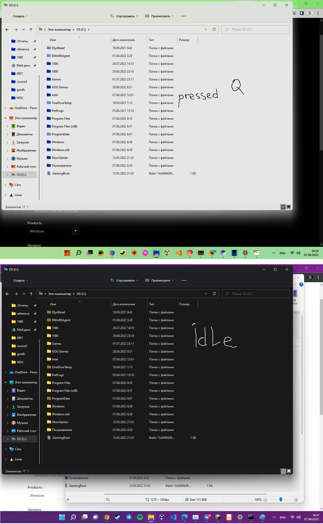 Screen turns negative colors when Windows error occurs a466c6f1-397f-4a18-bc26-c4742c2fff59?upload=true.png