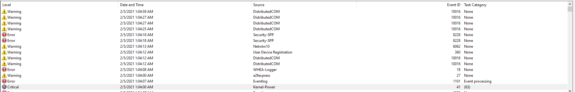 SO MANY ERRORS IN EVENT LOGS! a4882d2f-f8c8-4c69-a88a-3553df2fea2c?upload=true.png