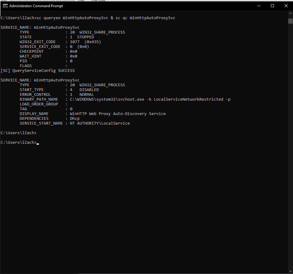 Cannot start IP HELPER NEED HELP WinHTTPAutoProxySvc Disabled and Can't Enable it! a4b1eadc-d4f7-4daf-8196-729741a39e05?upload=true.png