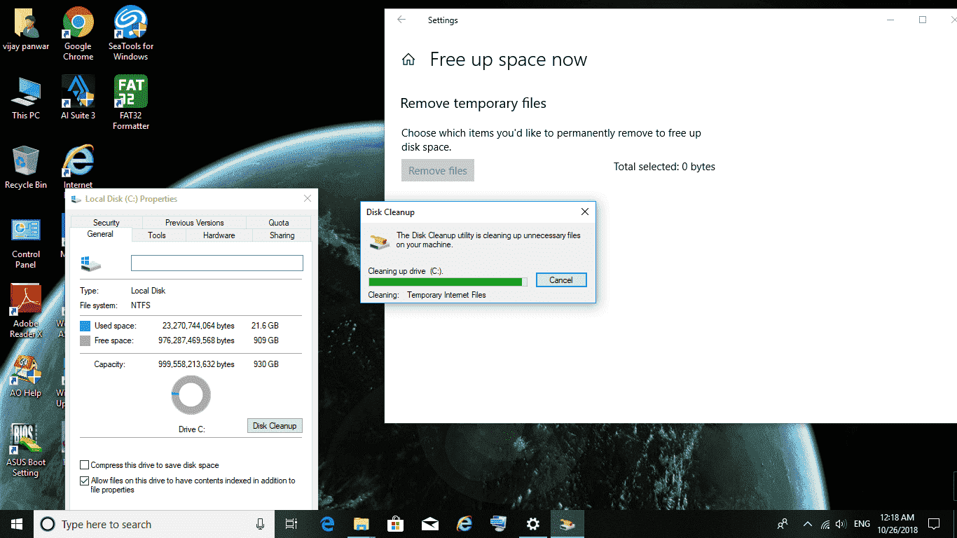 NOW DISK CLEANUP NOT WORKING IN WINDOWS 10 1803 AFTER UPDATE October 24, 2018—KB4462933 (OS... a4bcc8b2-6b83-4d11-a7c3-c4d3bd47a433?upload=true.png