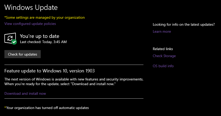 Unable to Update to 1903 - Possible to Hide? a4bfdbf3-89b7-46b3-b122-cc319cfd1a09?upload=true.png