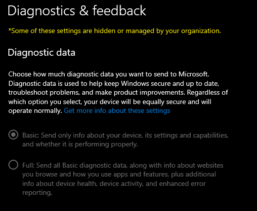 Some of this settings are hidden or managed by your organization on Windows 10 Home Single... a4c1052a-25ff-449d-bc25-f877e7ce2dad?upload=true.png