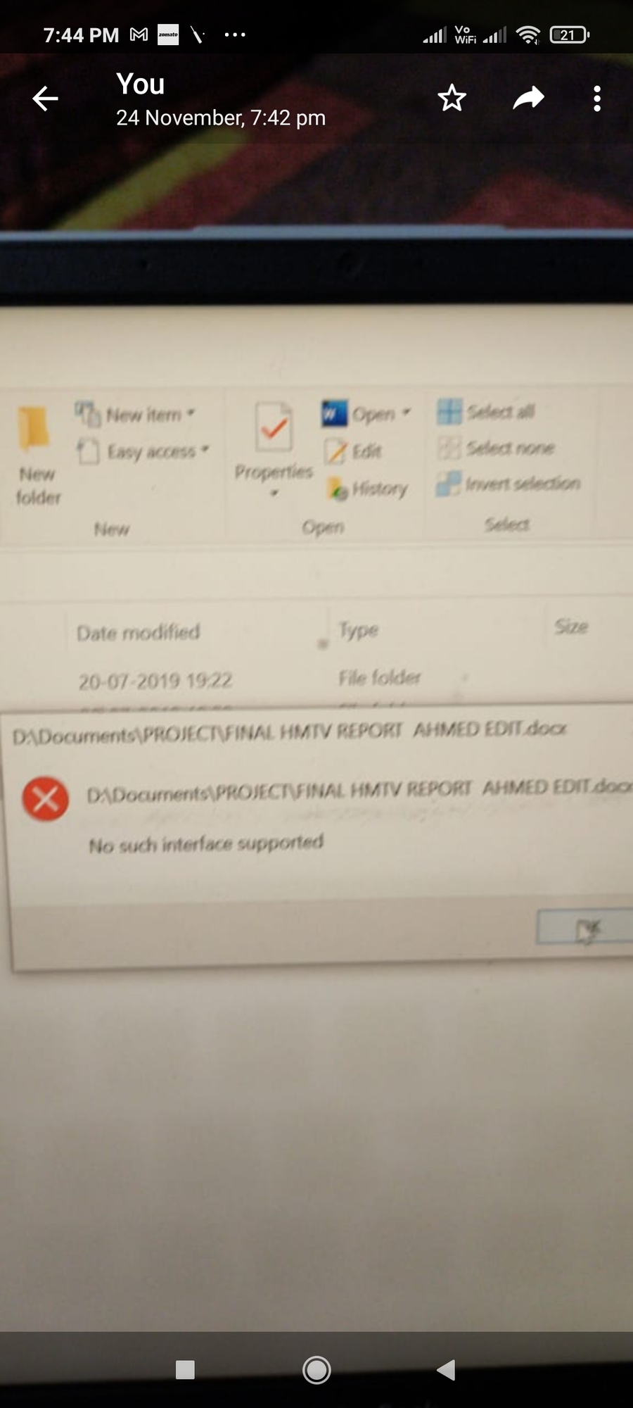A lot of error messages saying no such interface supported keeps popping up.. I tried a lot... a4d7fc13-841a-4050-b4bb-5ba450a6a67f?upload=true.jpg