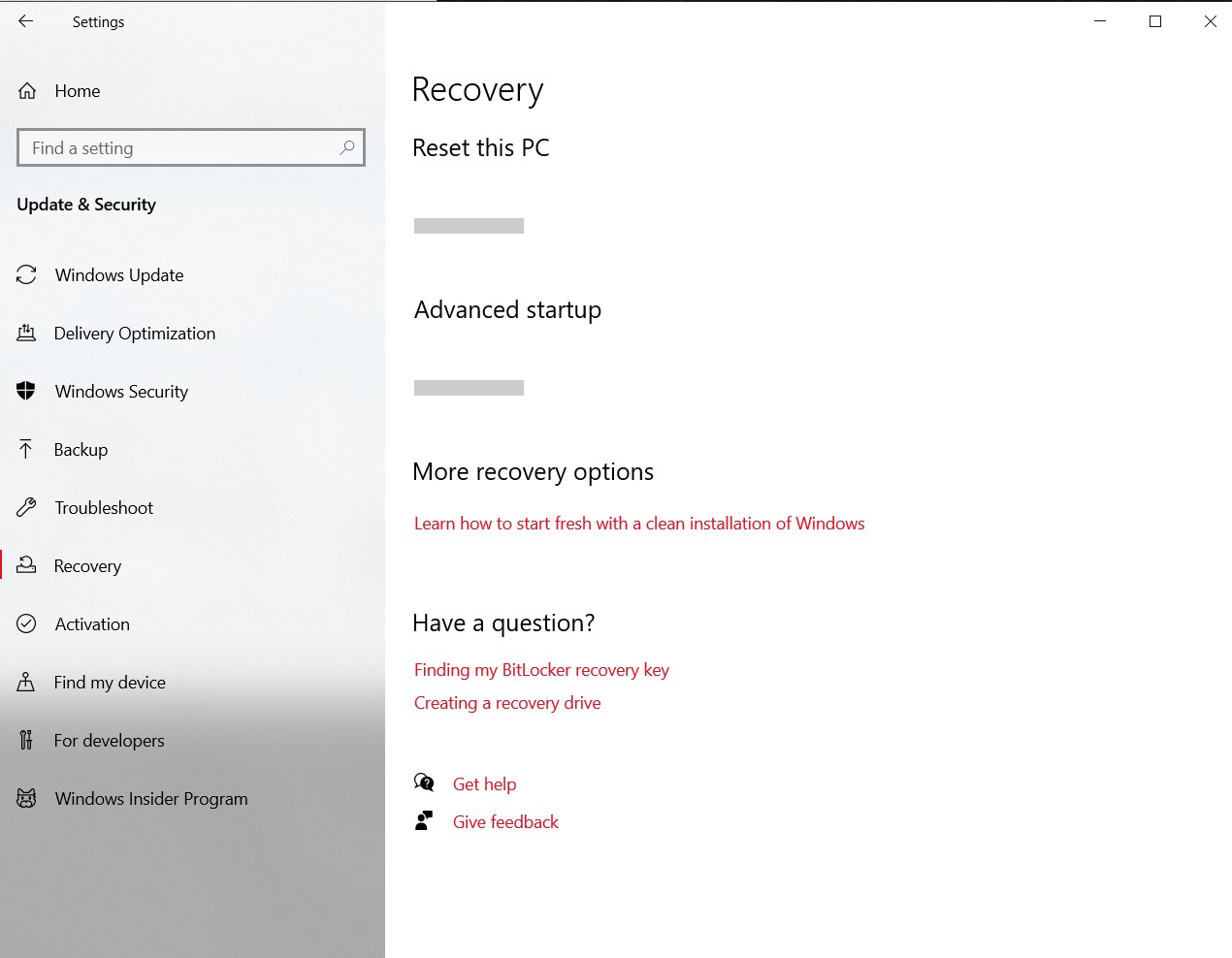 Windows 10 Settings pages don't load a4f4fcb0-b657-4bd7-813f-b02c0396d6e7?upload=true.jpg