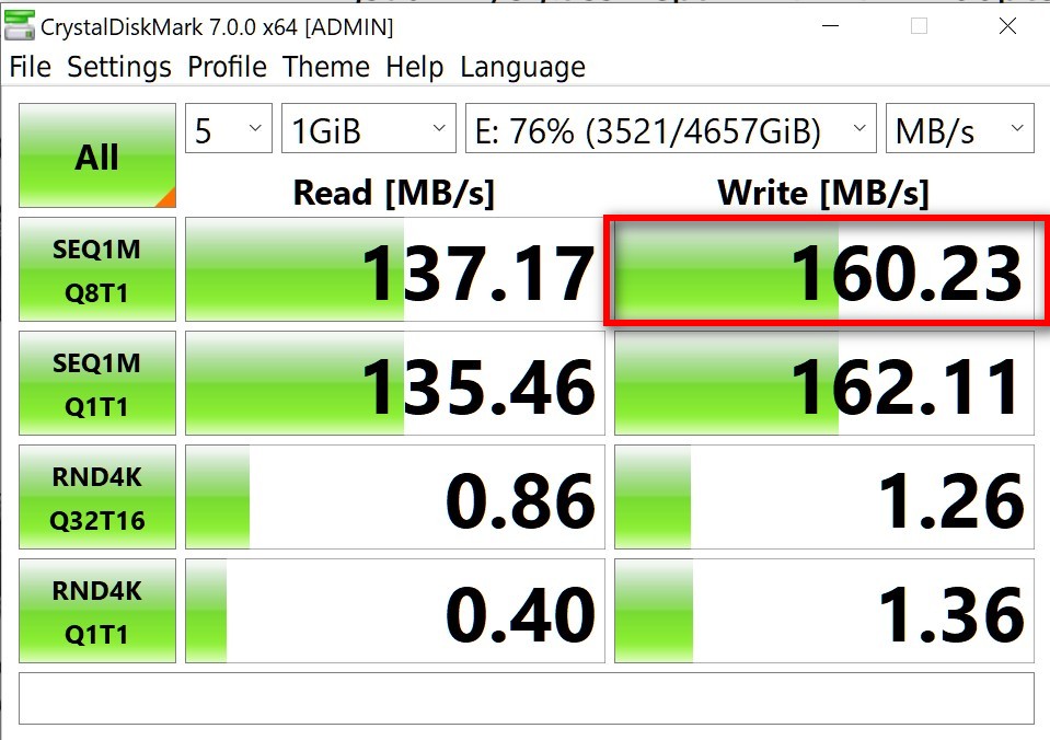 What would cause a considerable speed difference between Bitlocker enabled HDD's in Win 10... a560310f-63c7-45bd-abb0-2b7e21981d96?upload=true.jpg