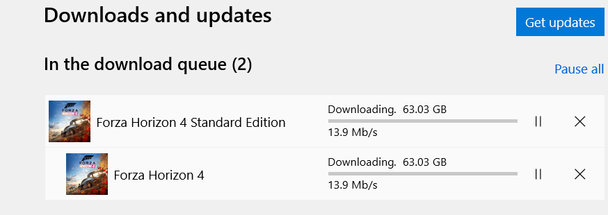 My Forza Horizon 4's Download progress bar won't fill, and also won't show how many GB's... a5d2d733-94dc-4fdb-b07a-b5511791fab7?upload=true.png